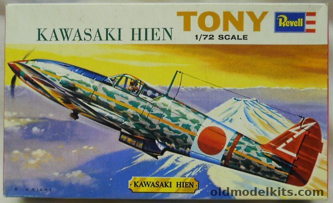 Revell 1/72 Kawasaki Hien Ki-61 'Tony' - Great Britain Issue, H621 plastic model kit